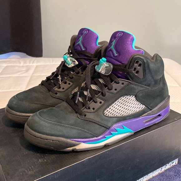 Jordan Shoes Jordan 5 Black Grape Poshmark